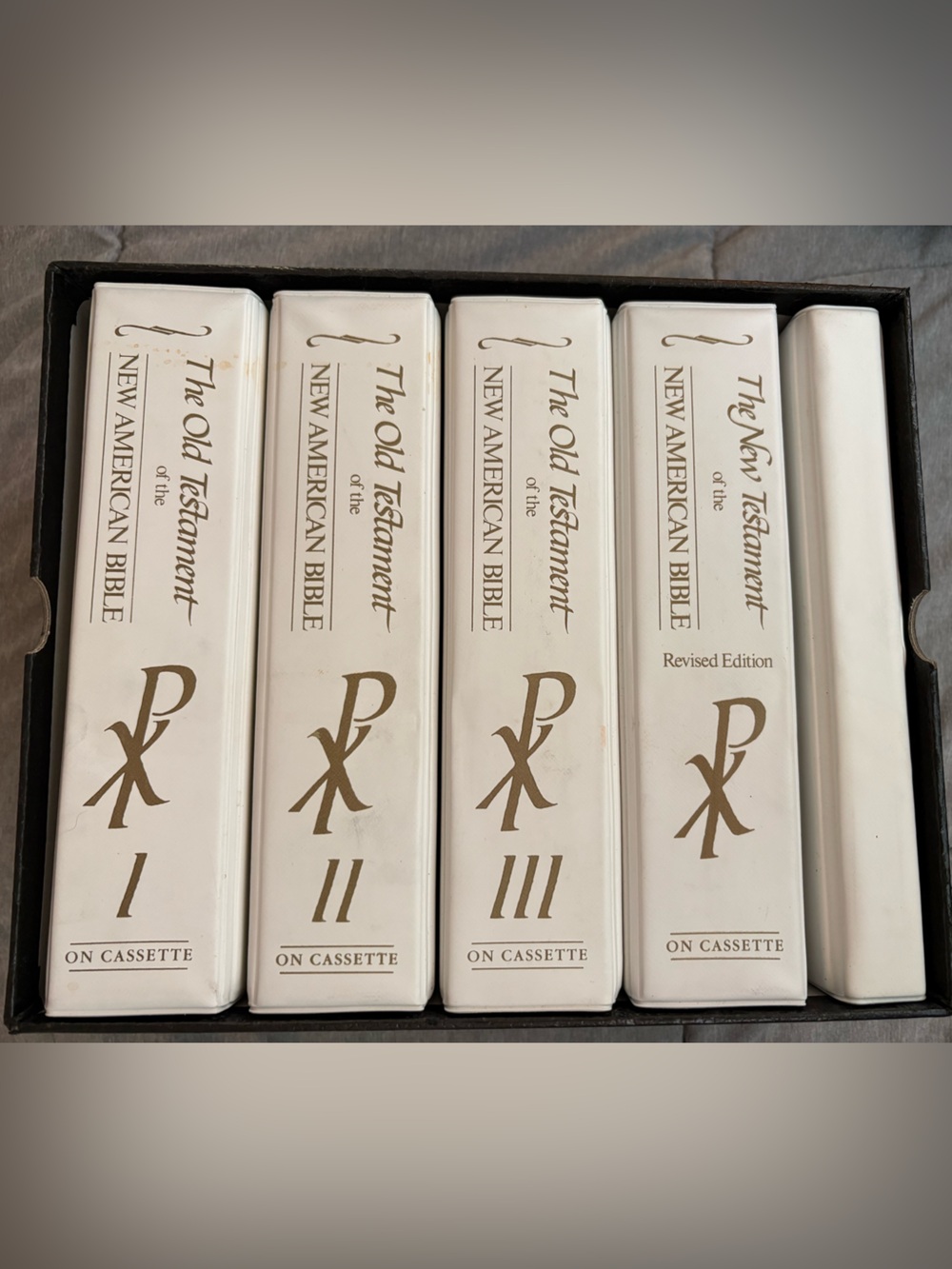 New American Bible Audio Cassette Set - Religious Media Collection
